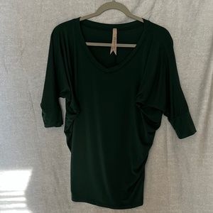 Natural life dark green tunic